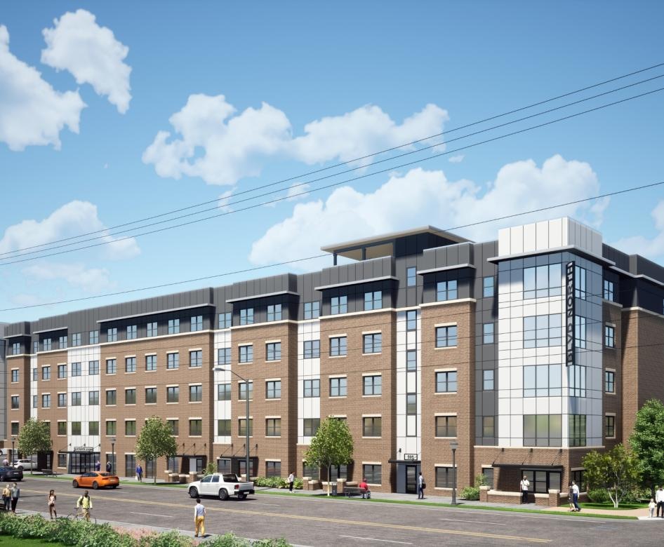 exterior view of the property