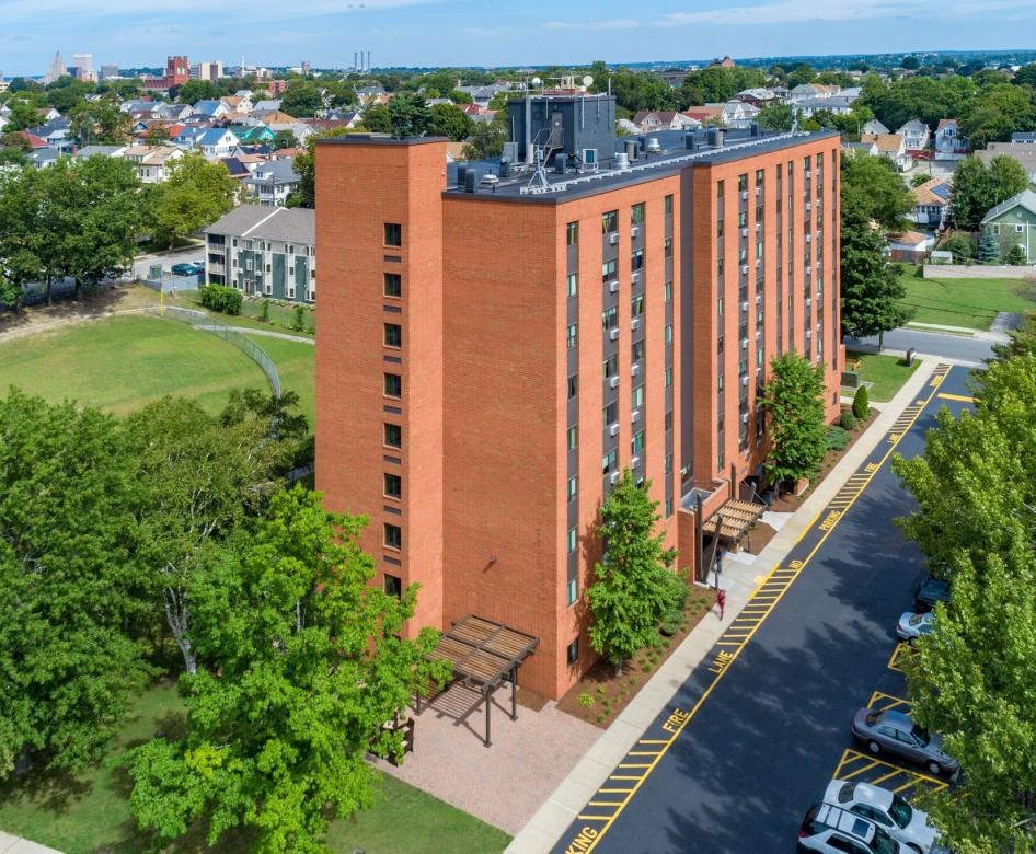 exterior view of the property